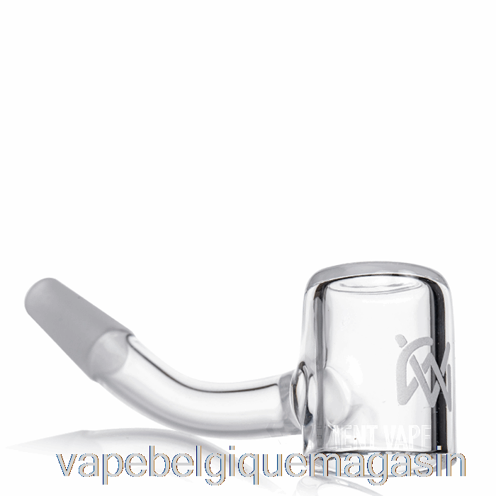 Vape Shop Bruxelles Mj Arsenal 10mm Premium Quartz 45o Bucket Banger Argent - Demi-soudure